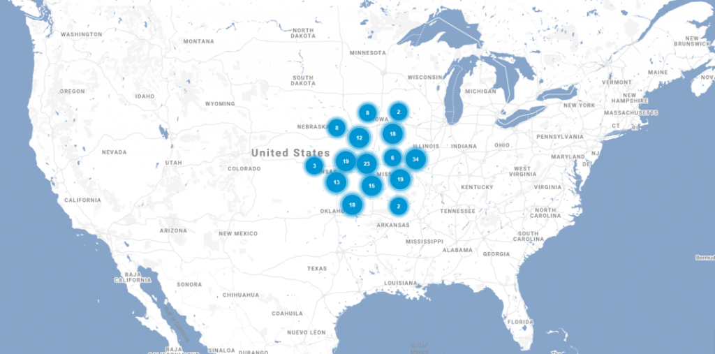 hoya location map