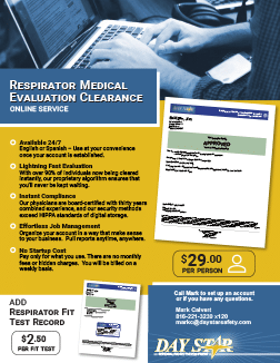 respirator medical evaluation clearance pdf